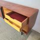 Mid-century Scandinavian vintage teak enfilade from the 1960s.