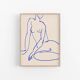 Female figure giclee art print, 50x70cm