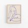Female figure giclee art print, 50x70cm