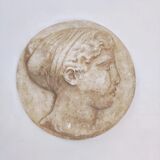 Plaster head Louvre Museum