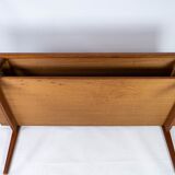 Coffee table with shelf in teak of danish design from the 1960s.