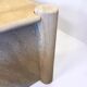 Vintage Italian coffee table in travertine.