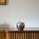 Modern silver-plated apple shaped decorative box, Christofle France 1970s