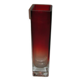 Sommerso murano vase