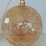 XL Amber Globe Suspension