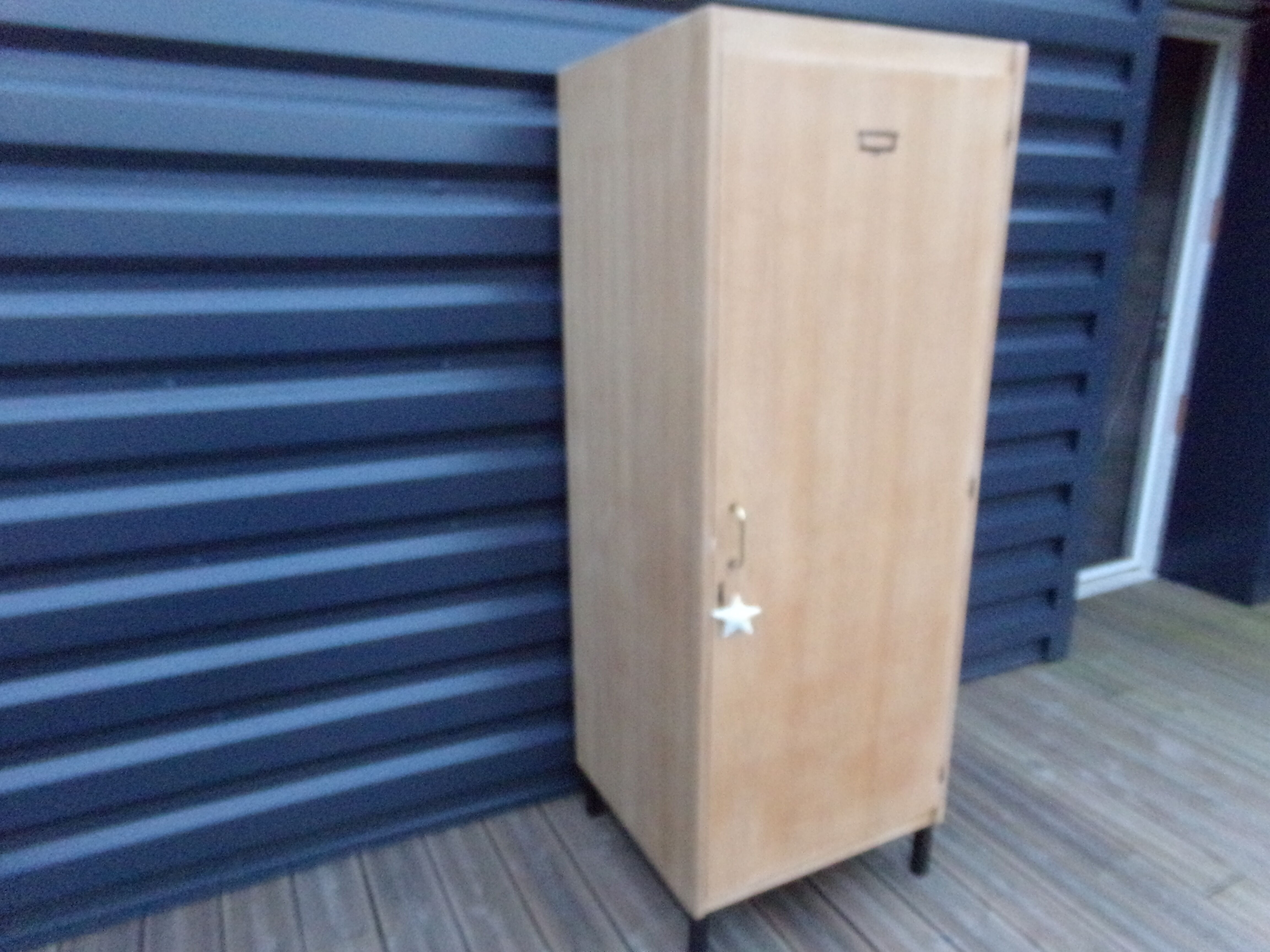 Boarding locker room cabinet