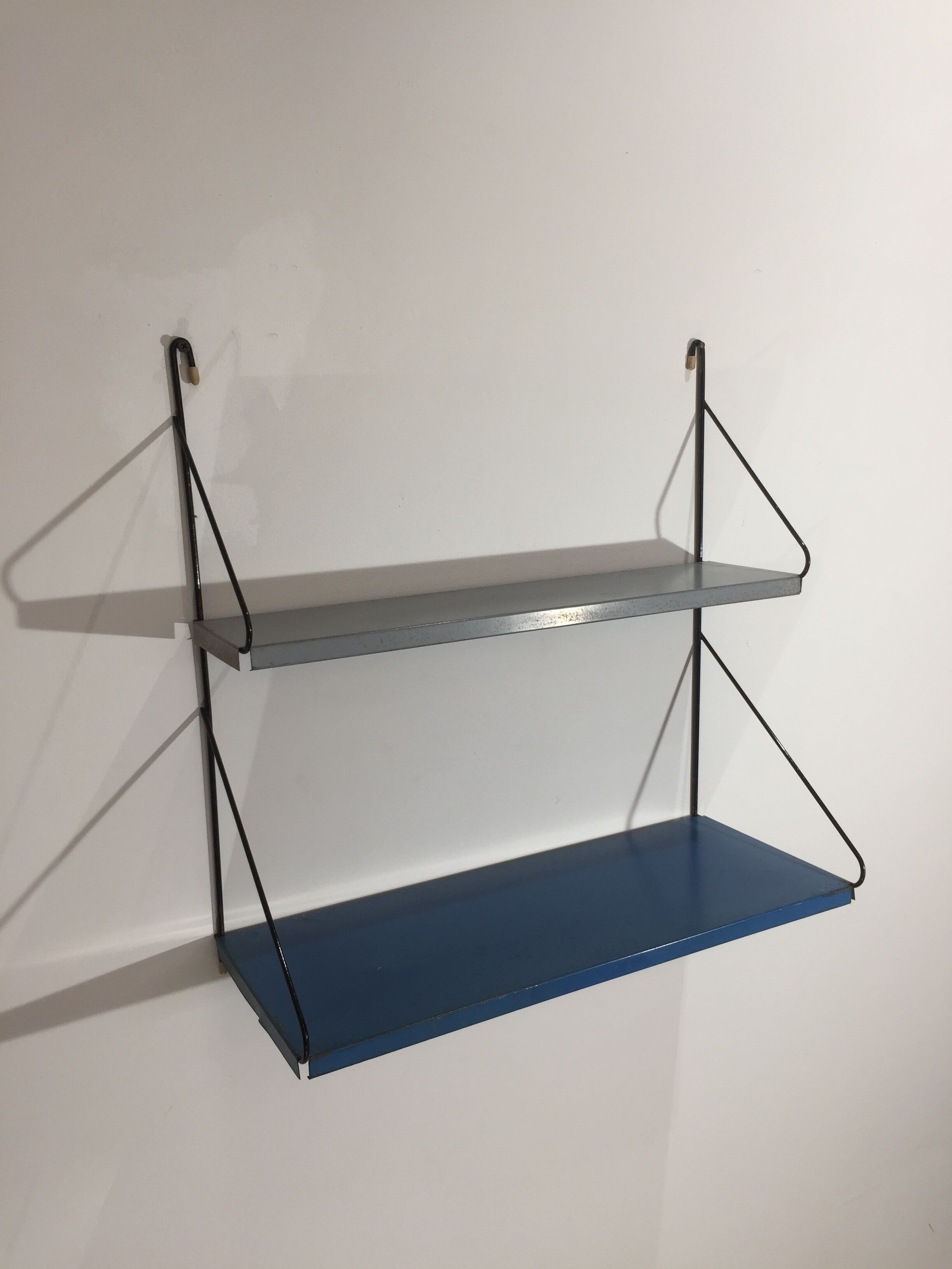 Metal shelf from the 1960s