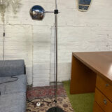 EyeBall floor lamp from the 70s in chromed metal