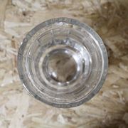 Cut crystal vase by A. Houillon (1885-1954)