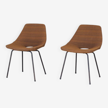 Pair of "barrel" chairs 1965 Pierre Guariche