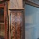 Biedermeier buffet in precious wood marquetry and ebony