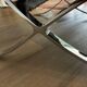 White Barcelona chair with ottoman – Knoll 2012 Edition -