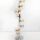Murano glass cube floor lamp by Toni Zuccheri for VeArt 1960s