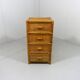 Rattan and wicker chest of drawers, 1970s