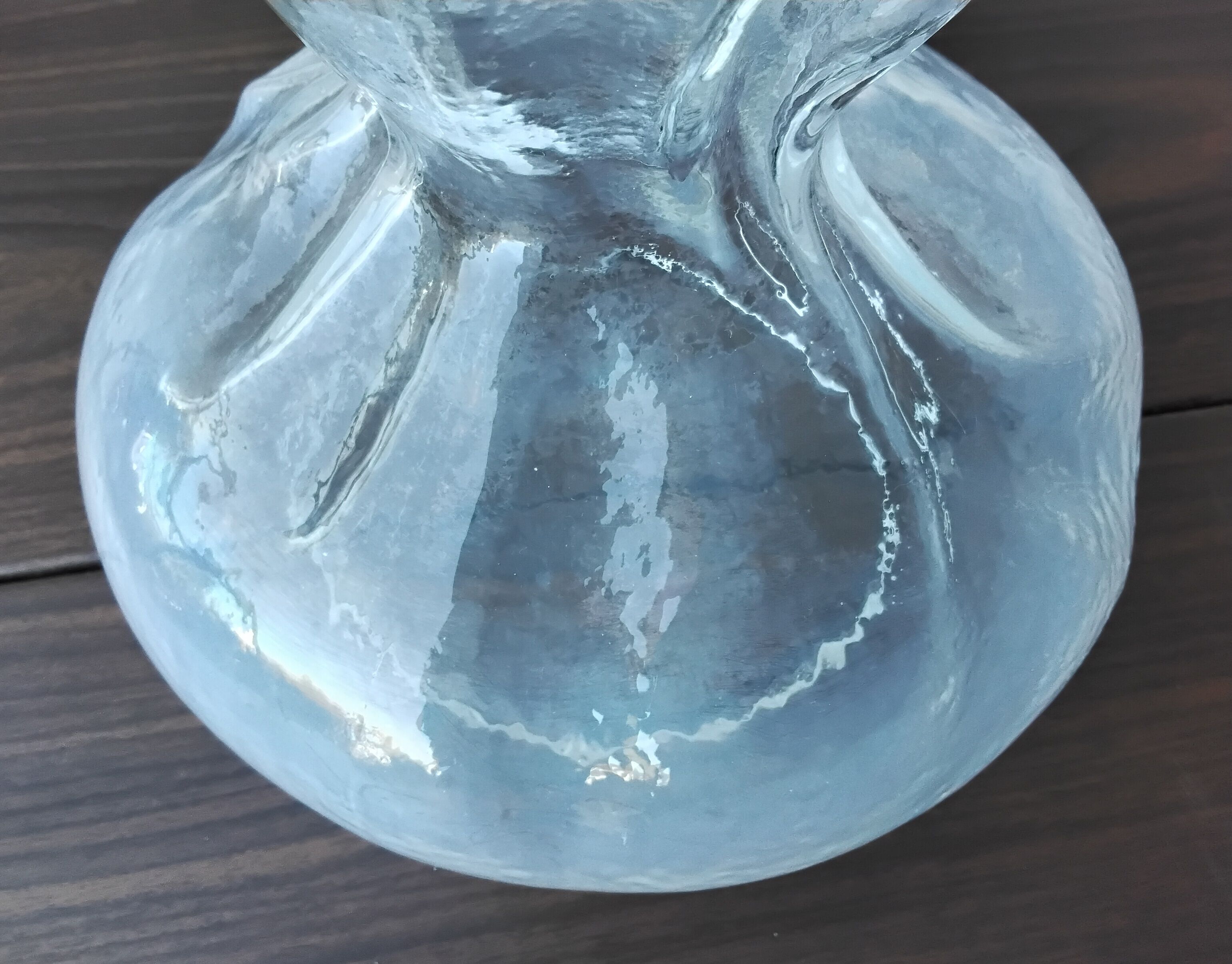 Swedish glass vase
