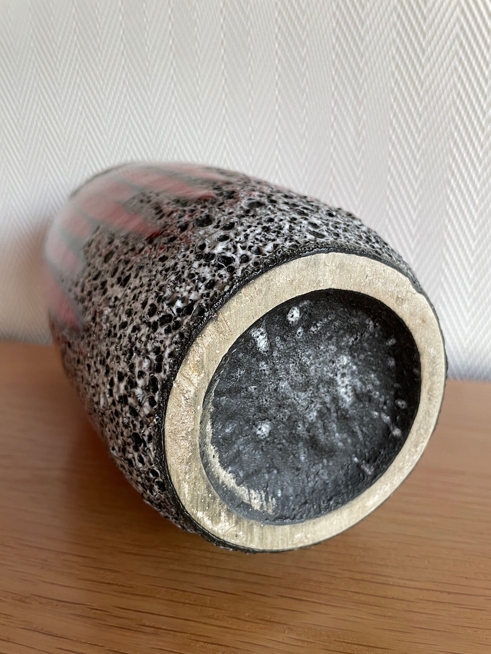 Fat Lava ceramic vase