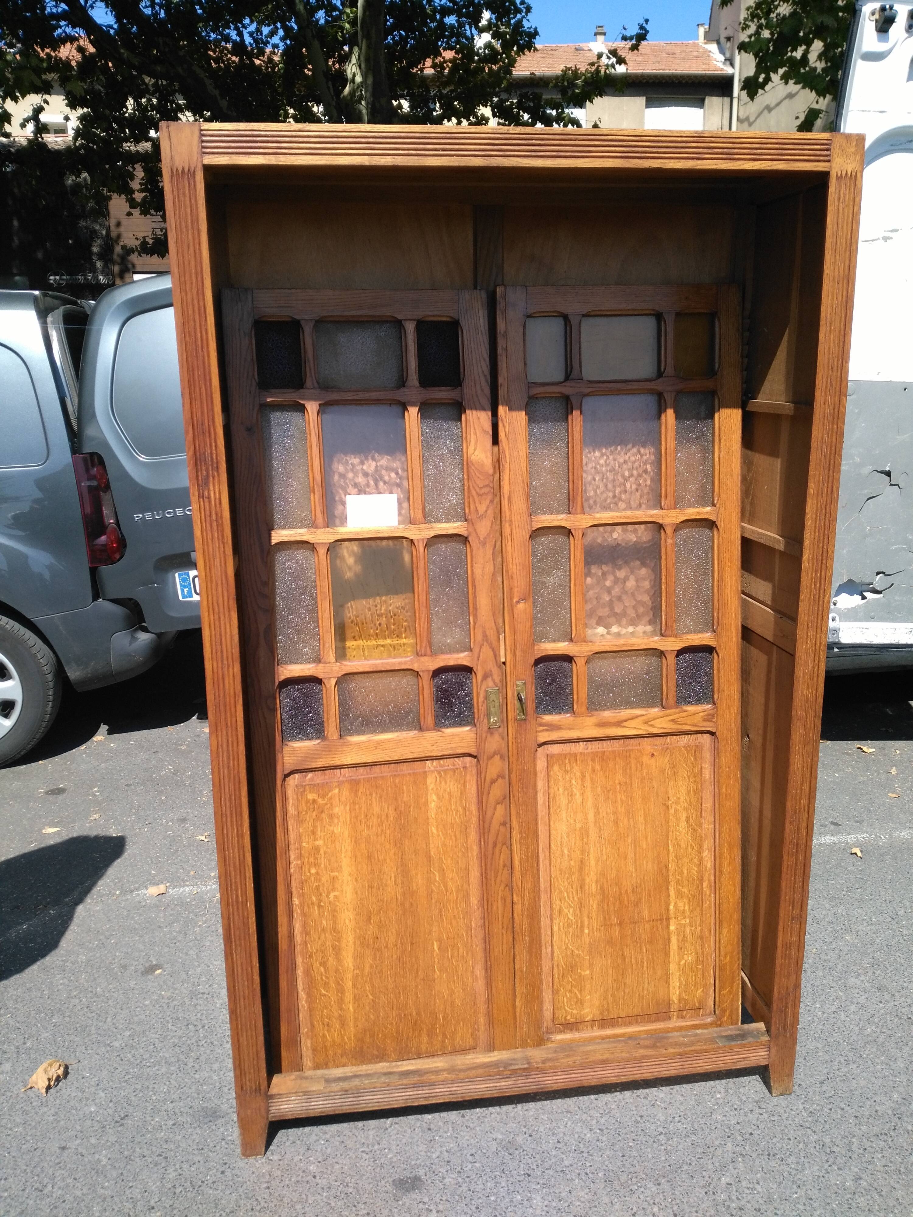 Vaisselier early 20th in light wood