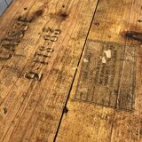 Green wooden chest ammunition box