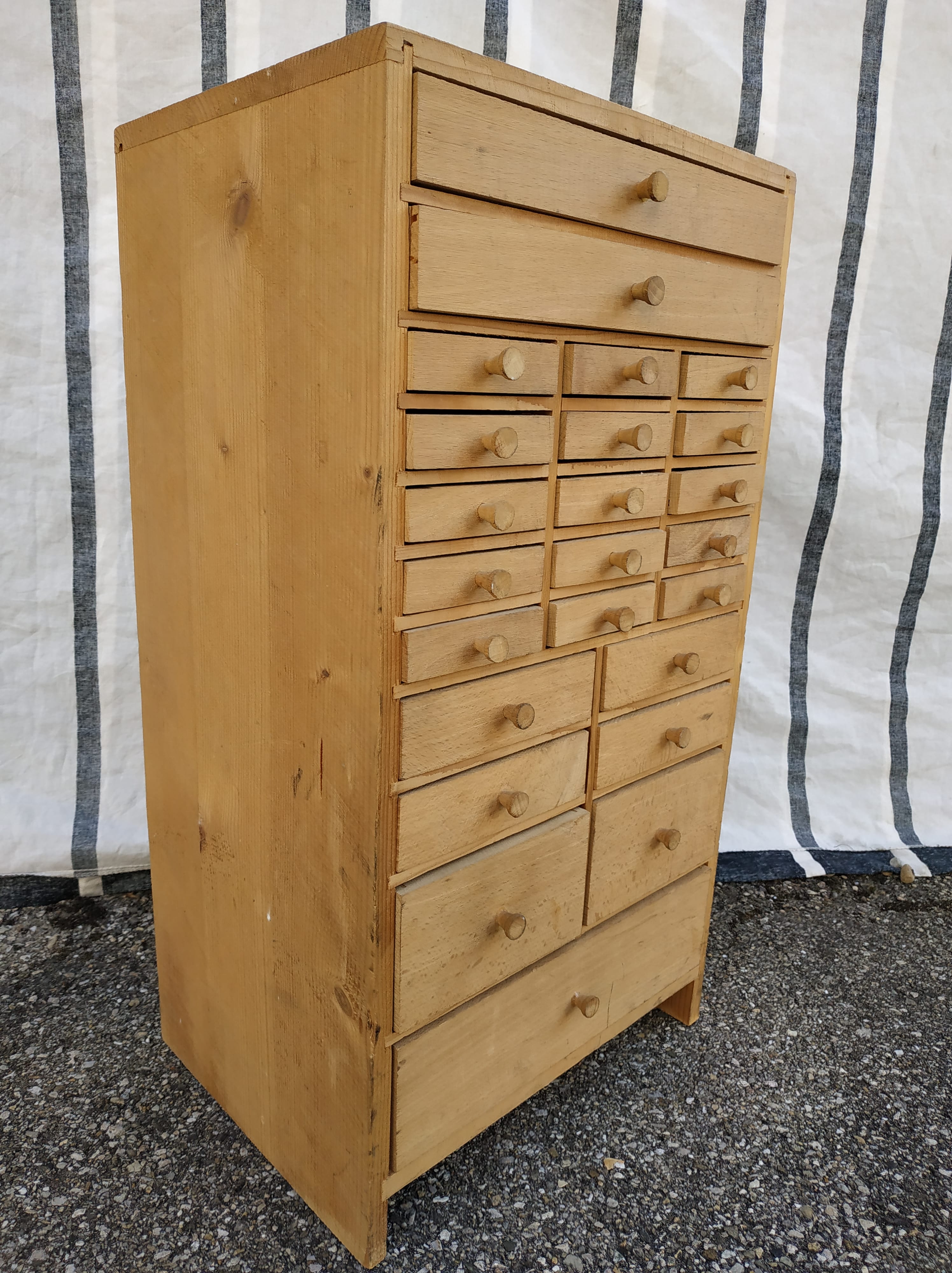 Furniture watchmaker layette 24 drawers of storage space