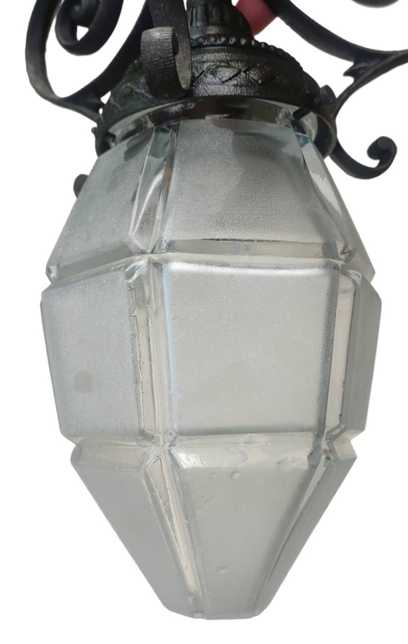 Art deco chandelier suspension