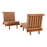 Pair of low chairs