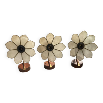 Appliques en bronze et nacre italienne
