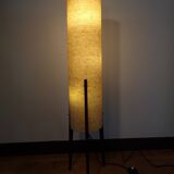 1960s Rocket floor lamp in teak and fiberglass