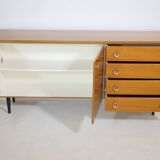 Teak vintage sideboard chest of drawers mid-century cabinet 60s