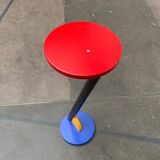 Postmodern wooden plant stand or side table