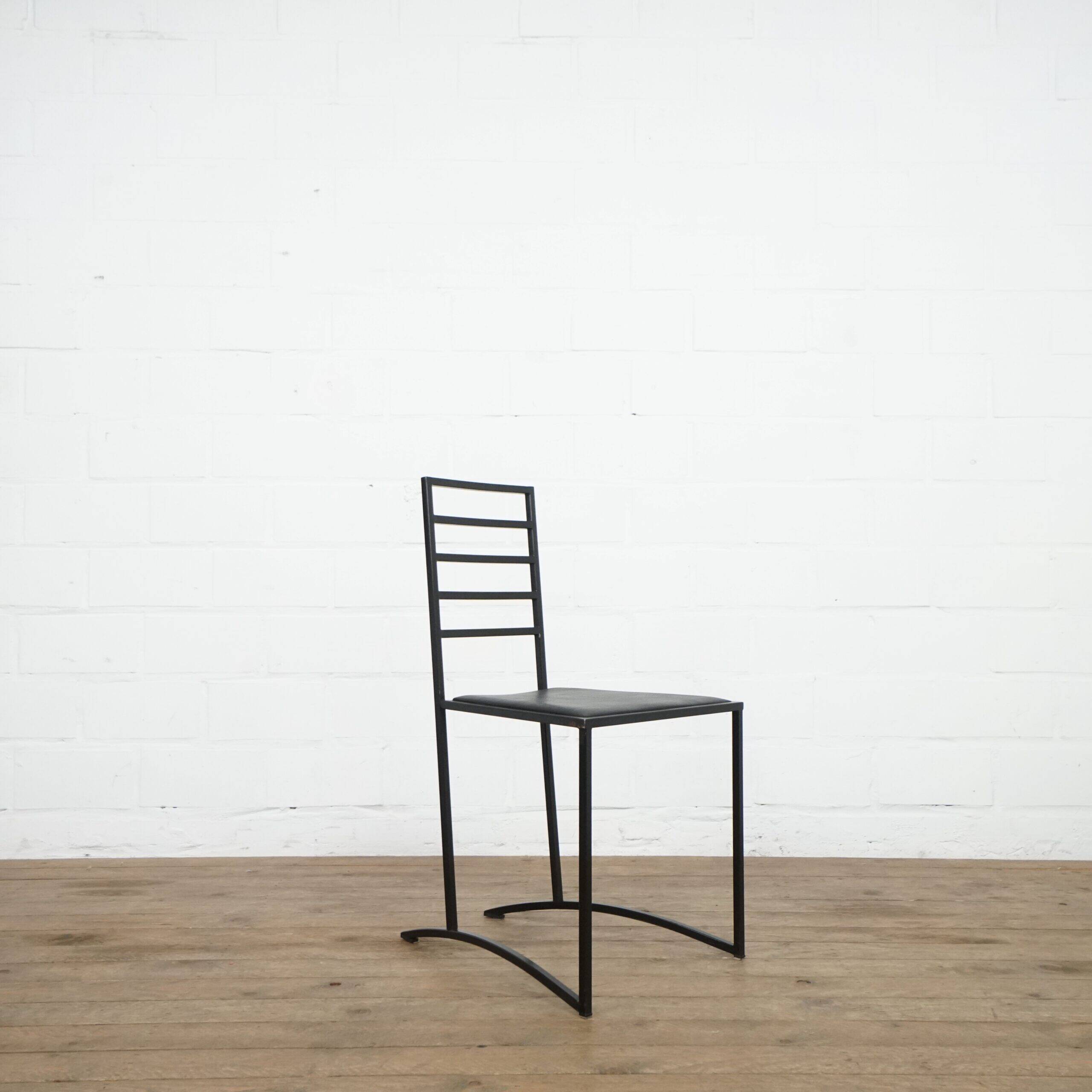 Set of 4 postmodern dining chairs