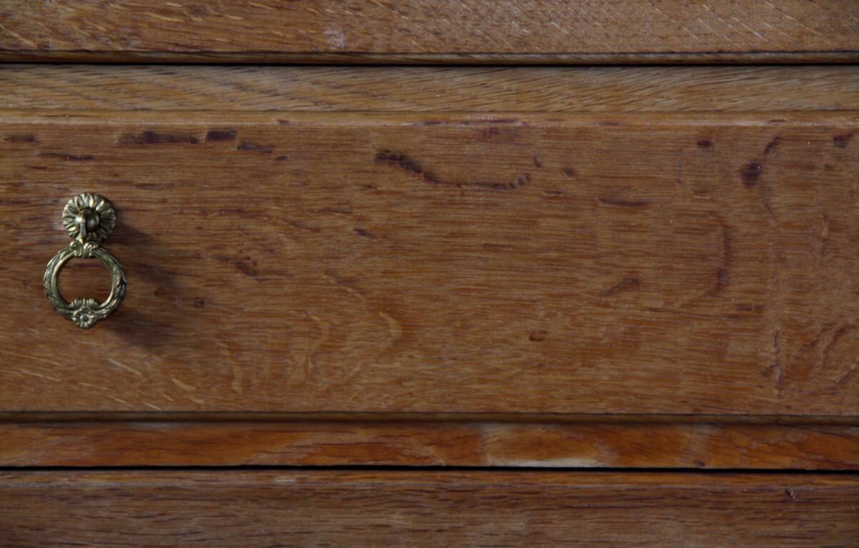 Vintage Danish modern oak dresser attributed to Kjærnulf, 1960s