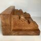 Solid wood wall shelf