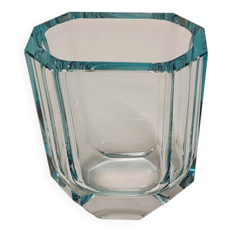 Scandinavian ice blue vase