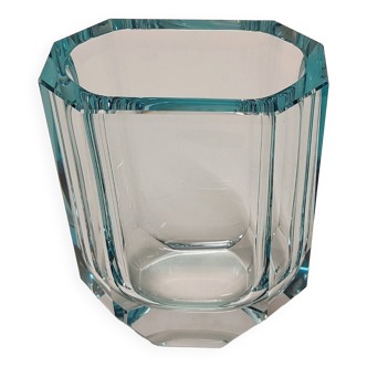 Vase bleu glacier scandinave