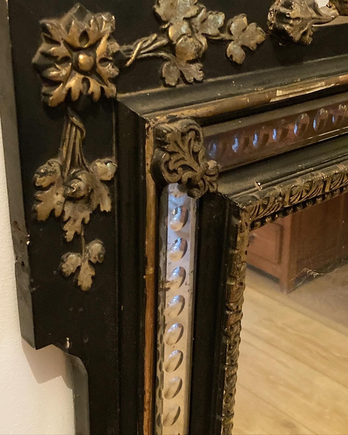 Old mirror Napoleon III