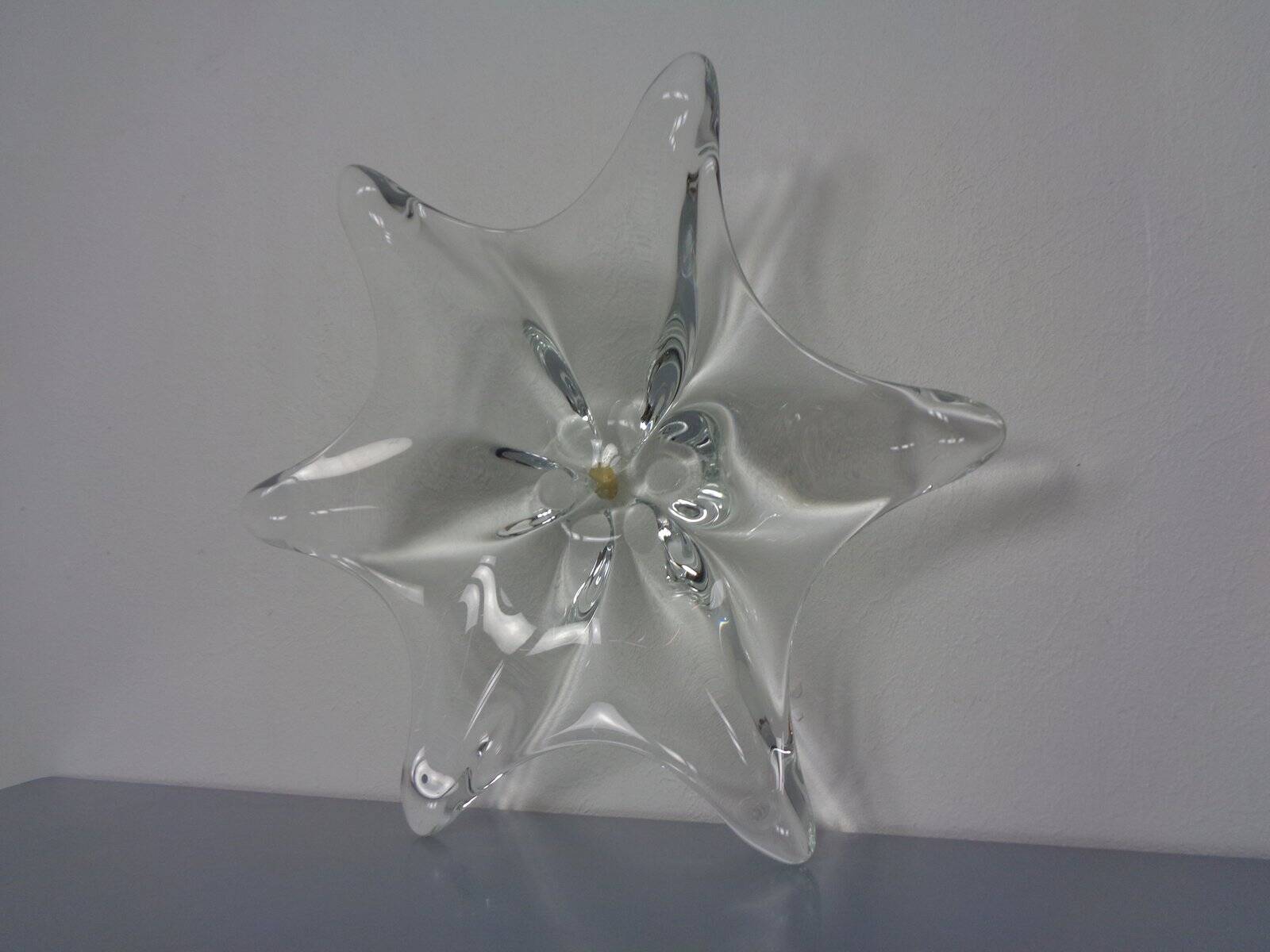 Large Italian Murano Glass Bowl, 1960s