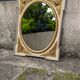 Rectangular mirror in Louis XVI / Neoclassical style – Gold and cream