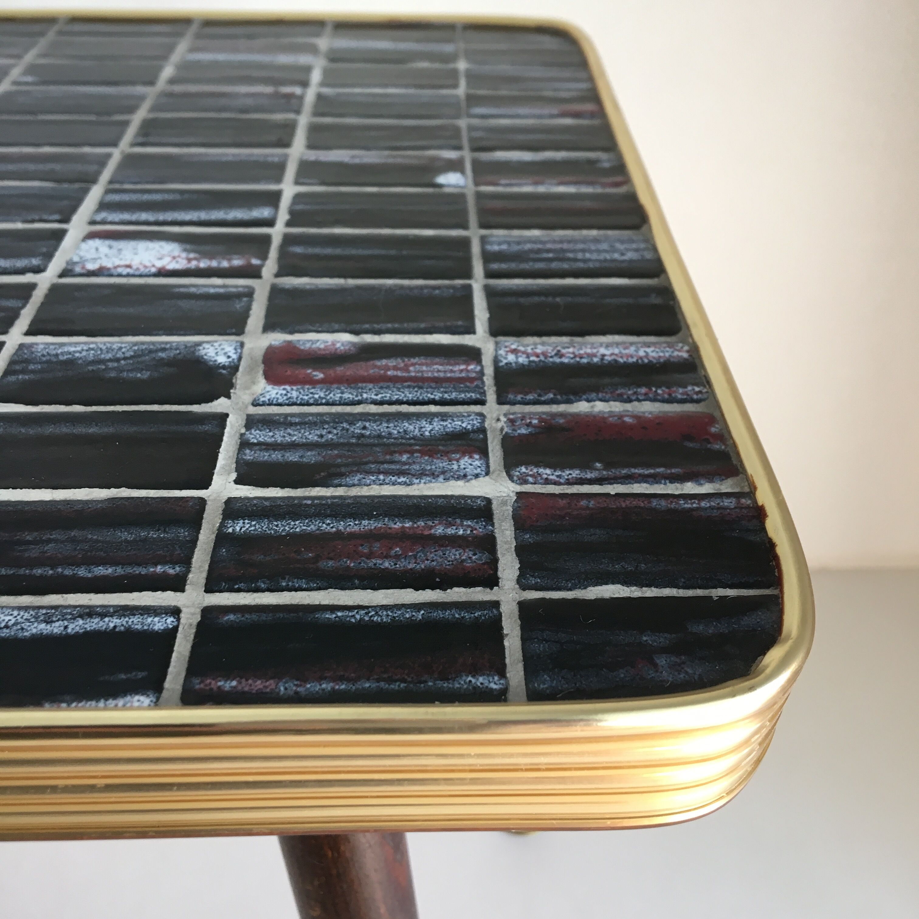 Vintage mosaic table, 1960s