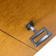 Meuble vintage en bois (commode, meuble TV) avec cadre noir