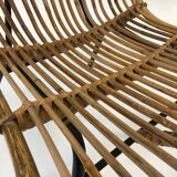 Rattan chair by Rohe Noordwolde, 1960