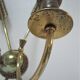 Paire appliques flèches croisées bronze Lucien Gau