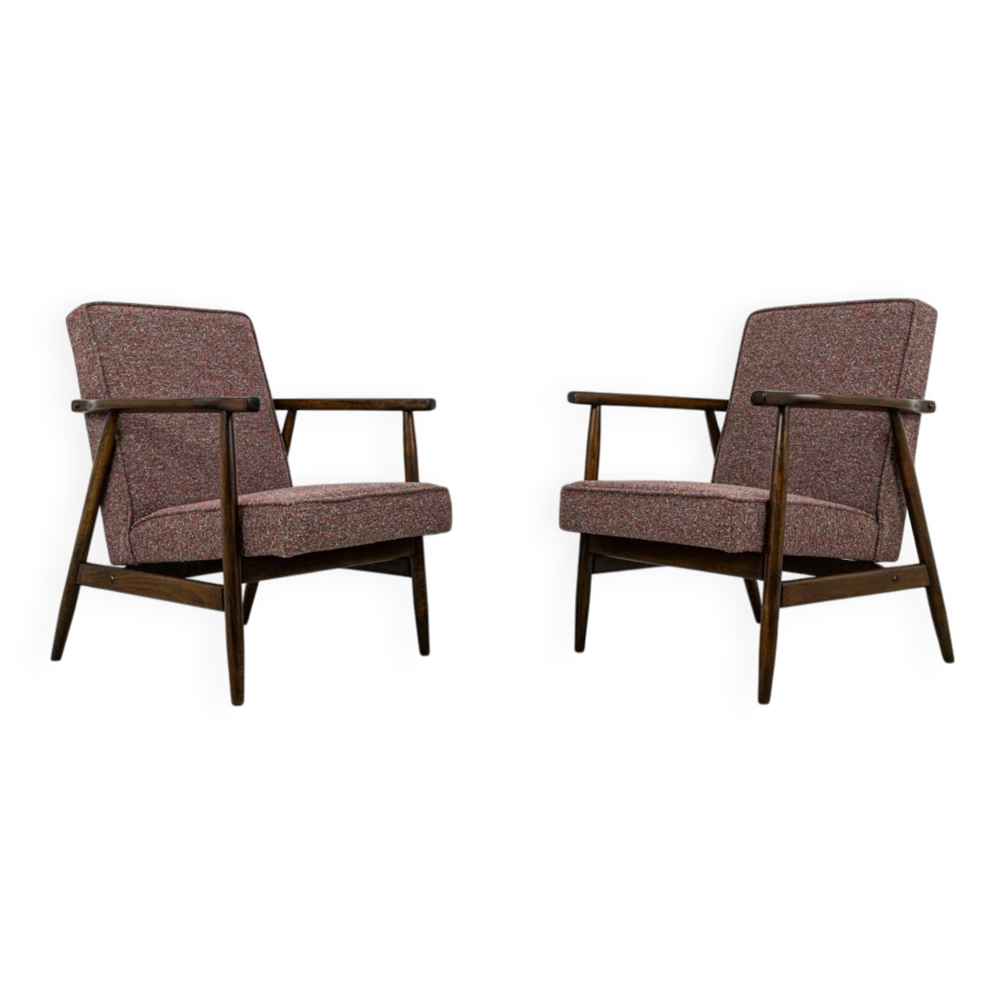 Pair of vintage armchairs, Poland, 1960s