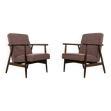 Pair of vintage armchairs, Poland, 1960s