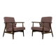 Paire de fauteuils vintage, Pologne, années 60
