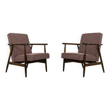 Pair of vintage armchairs, Poland, 1960s