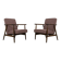 Paire de fauteuils vintage, Pologne, années 60