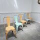 5 chaises Tolix modèle A 60's
