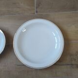 Plat rond en porcelaine Allemande de Bavière