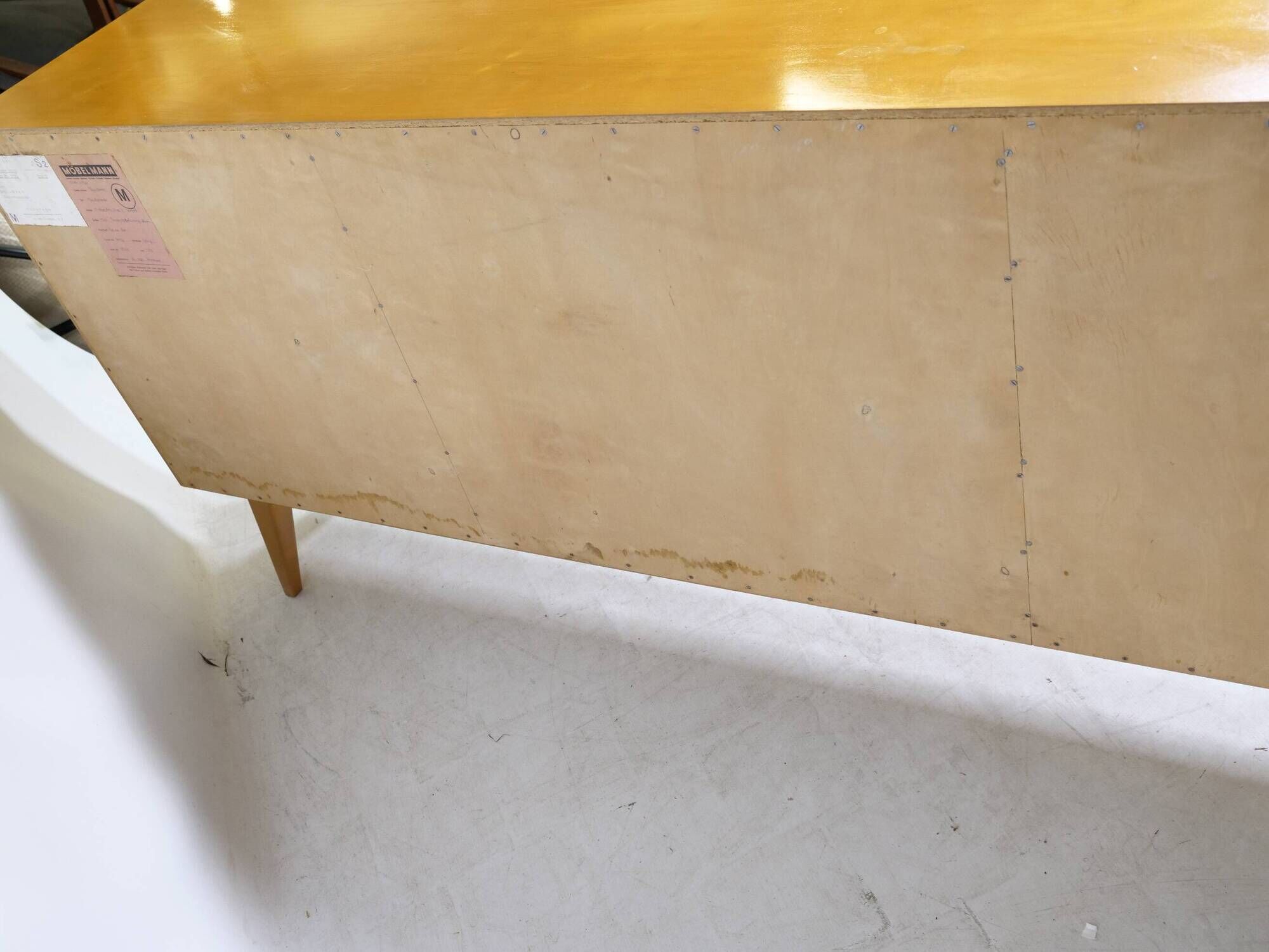 Mid-Century Sideboard in Cherry Wood by Möbel Mann, 1960s