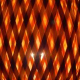 Vintage Scandinavian table lamp in bamboo and wood, 1970s.